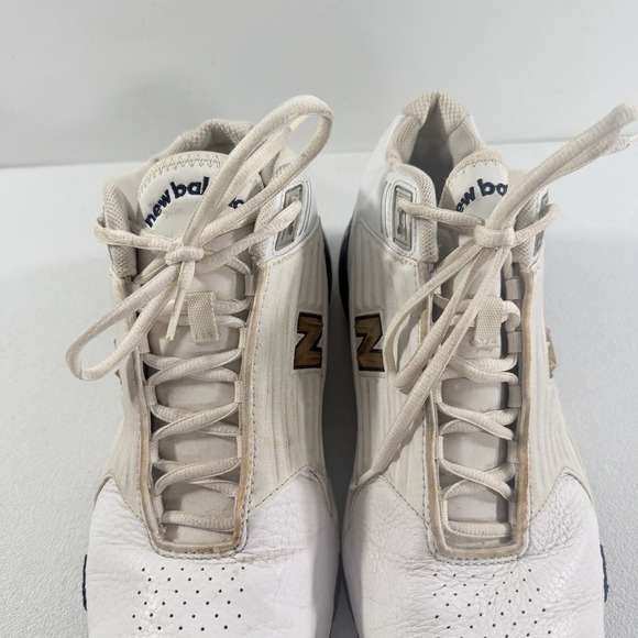 Vintage New Balance 880 Mens White Blue Leather Basketball Shoes Size 10 BB880NV main image 14